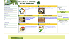 Desktop Screenshot of learnayurveda.com